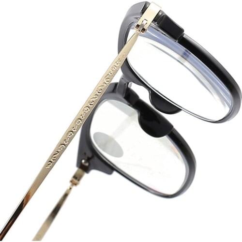 Retro Reading Glasses Oversize Men Women Anti Blue Light Presbyopic Glasses Full Frame Diopter +1.5+2.0+2.5+3.0