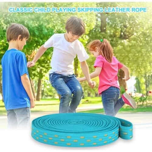 3m Adjustable Children Jump Rope Sports Soft Outdoor Game Elastic Stretch Kids Toys Park Playground Home Rubber Band Jump Rope