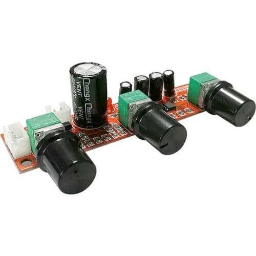 SOTAMIA NE5532 Tone Amplifier Preamplifier LM1036 Volume Control Board AD827 OP AMP Power Preamp Volume Tone EQ Control