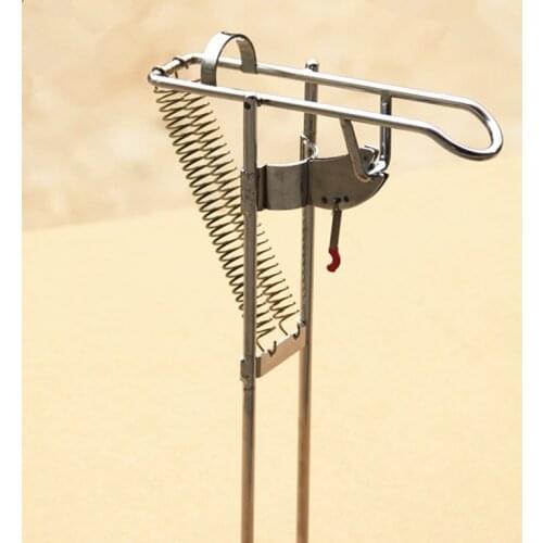 Steel Automatic fishing rod mount spring fishing pole holder sea rod fishing tackle supplies AT2311 Nickel Plated High Strength