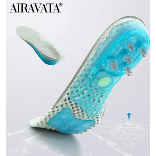 Insoles for Shoes Sole Mesh Deodorant Breathable Cushion Running Insoles for Feet Man Women Orthopedic Insoles