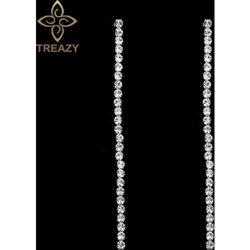 TREAZY Women's Silver Earrings