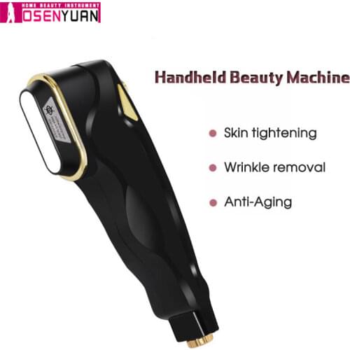Ultrasonic Mini Hifu RF Massager Microcurrents For Lifting Beauty Machine Facial Care Anti-Wrinkle Skin Rejuvenation Home SPA