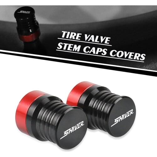 For APRILIA SHIVER GT Shiver 900 750 Motorcycle Aluminium Wheel Tire Valve Stem Caps Airtight Covers CNC Universal Accessories