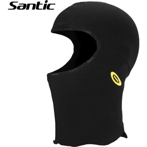 Santic Cycling Cap Winter Fleece Thermal Windproof Hat Sport Mountain Road Bike Cap Bicycle Head Helmet Cap Bandana Ciclismo