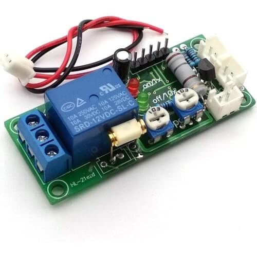 Vibration Module/ Vibration Sensors Relay Switch Sensitivity and The Time Delay Adjustable (D2A1) 12V