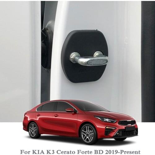Car Styling Door Check Arm Protection Cover For KIA K3 Cerato Forte BD 2019-2020 Car Door Lock Protective Covers Car Accessories