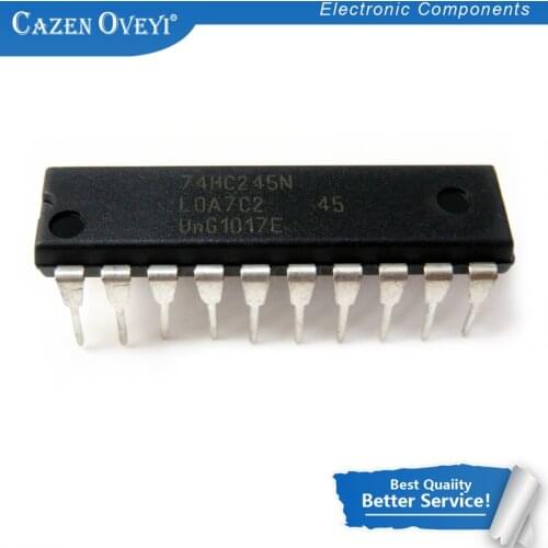 10pcs/lot SN74HC245N DIP20 SN74HC245 DIP 74HC245N 74HC245 In Stock