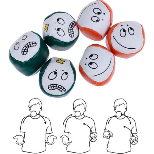 3Pcs/lot New Juggling Balls Set Classic Bean Bag Juggle Magic Circus Beginner Children Kids Toy Balls Kids Interactive Toys