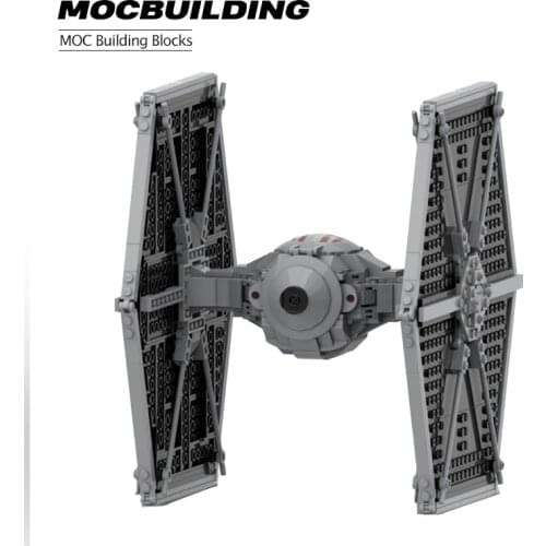 584PCS Model Building Blocks Star Toy IE Fighter Enlighten Fighter WarsFigure Bricks Educational Toys For Children Gifts 584PCS