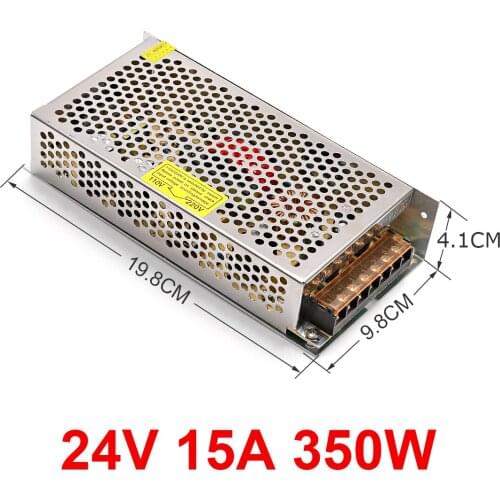 24V Power 15A 350W Switching Power Adapter LED Monitoring Switching Power 3C Certification