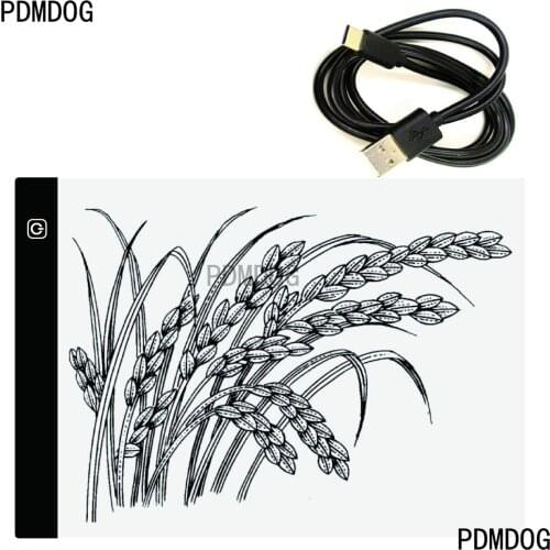 2021 new 5D DIY Diamond Painting A4 Size 20X30CM LED Copy Board Tool Diamond Embroidery Mosaic Light Tablet Pad Accessories Tool