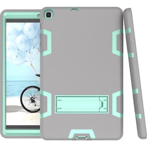Case for Samsung Galaxy Tab A 10.1 SM-T510 SM-T515 2019 Silicone Tablet Funda Shockproof Stand Cover for Kids for T510 T515