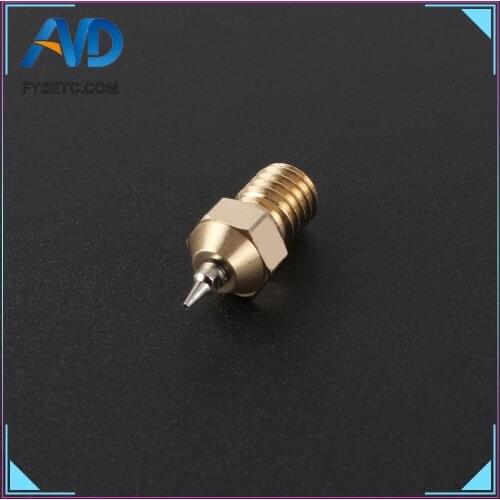 3D Printer Part 0.4mm Airbrush Nozzle Adapter Set Airbrush Nozzles Adapter With Nozzle For V6 Hotend 1.75mm Filament