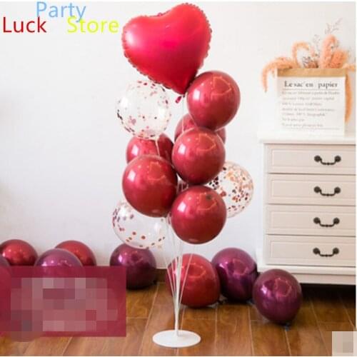1set Balloons Stand Balloon Holder Column Wedding Party Decoration Baloon Kids Birthday Party Balons Baby Shower Supplies