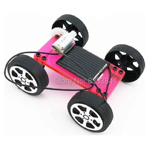 DIY mini solar car Model miniature of delight for production technology teenager enlightenment 80x68x32mm