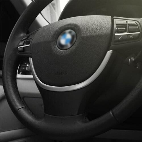 For BMW 5 7 Series 5GT F10 F01 F07 Car Interior Steering Wheel Sequins Decoration ring Circle Cover Trim Stickers Car Styling