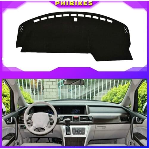 For Honda elysion 2012 2013 2014 2015 Dashboard Cover Sun Shade Non-slip Dash Mat Pad Carpet Car Stickers Interior Accessories