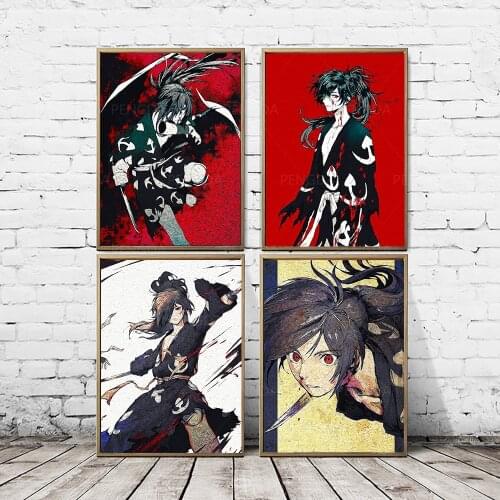 Home Decor Animation Role Canvas Hd Printed Dororo Posters Paintings Modern Cool Boy Wall Art For Living Room Modular Picture