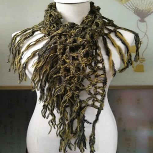 Girls Cotton Scarf Man Women multi-function fan color scarf Zipper high collar half-high knitted wool pure long cashmere head