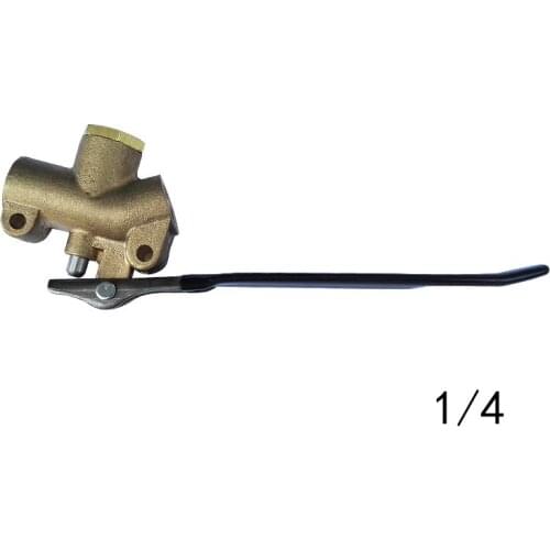 Carpet wand valve carpet cleaning valves high pressure shut off valve extractor trigger lever cleaning wand parts 1/4 brass