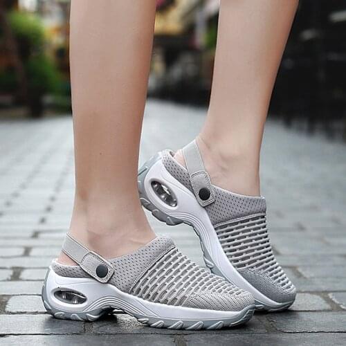 Siddons Summer Breathable Women Sneakers Mesh Comfortable Casual Shoes Round Toe Slip On Flats Outdoor Lightweight Ladies Shoes