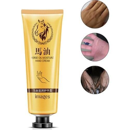 Horse Oil Hand Cream And Feet Cream Set Repair Anti-Aging Winter Anti-crack Whitening Hand Lotion Nourishing Care Cream