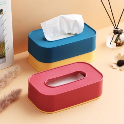 Modern Toilet Paper Box Waterproof Durable Desktop Tissue Case Multi-function Bathroom Storage Boxes Home Living Room Organizer