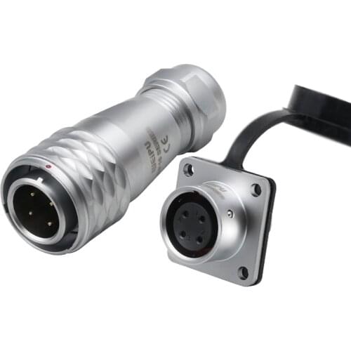 WEIPU SF16 Industrial Circular Quick Easy Install Waterproof IP67 Electrical Soldering Connector M16 2 3 4 5 7 9 10 Pin Adapter