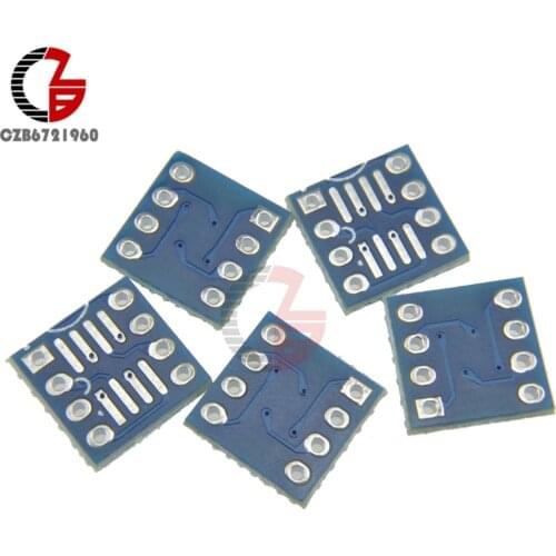 20Pcs SOP8 SO8 SOIC8 to DIP8 Interposer Board PCB Board Adapter Plate