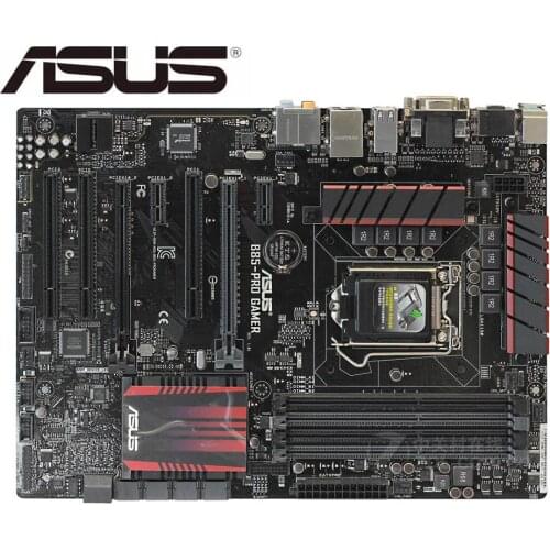 For ASUS B85-PRO GAMER original motherboard DDR3 LGA 1150 I3 I5 I7 22nm cpu 32GB USB2.0 USB3.0 B85 used Desktop mainboard PC