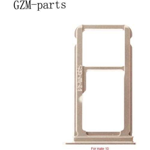 GZM-parts 20pcs/lot For Huawei Mate 9 Mate 9 Pro OEM SIM MicroSD Card Tray Holder Replacement for Huawei Mate 10
