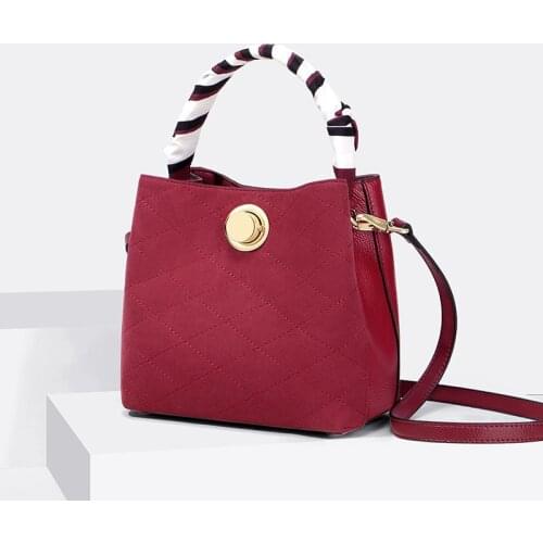 Classic Womens Leather Luxury Bag Designer Handbag Vintage Totes Ladies Shoulder Hand Bags for Women Red Large Capacity Purse