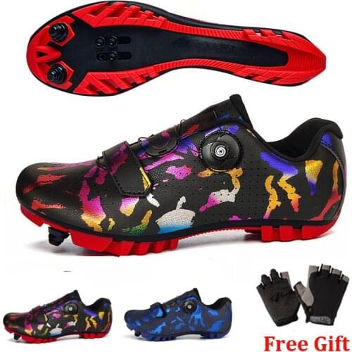 New 2021 MTB Cycling Shoes Men Bicycle Sneakers Professional Zapatillas Ciclismo Hombre Outdoor Sport Mtb Bike Shoes
