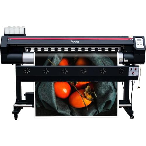 Best large format printer Locor 180 cm with one 5113 head sublimation large picture indoor printing machine