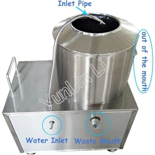 Potato Peeling Machine 150-220kg/h Commercial Peeler 220V/110V Potato Cleaning Machine YQ-350