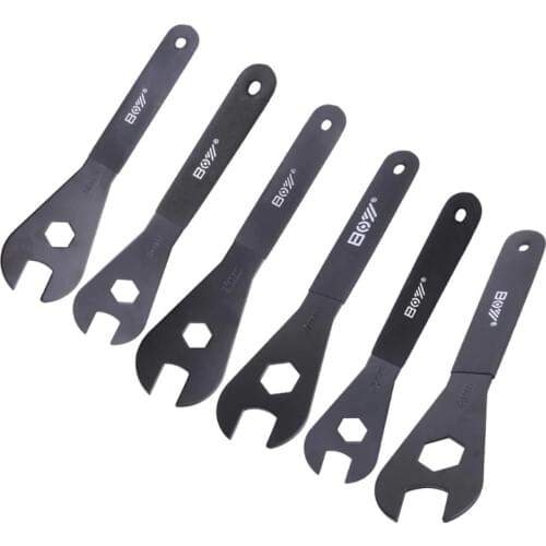 Multi-functional Open End Wrenches Spindle Axle Bicycle Cone Spanner Wrench Road Mountain Bike Hand Repair Tools 13mm-18mm