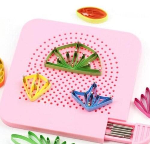Winding Plate DIY Paper Art Multifunction Paper Quilling Winding Device Paper Decoration Tools Winding Paper Tray Handmade Craft