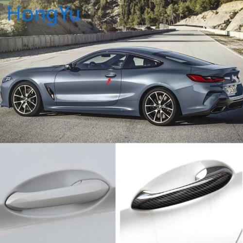 For BMW 8 series G14 G15 G16 M850i 840i 2018 2019 2020 100% real carbon fiber Auto outer door handle cover
