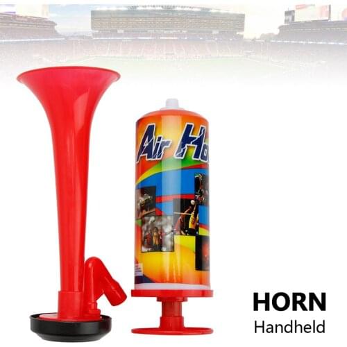 Plastic Pump Air Horn Sports Events Loud Horn Festival Cheering Blower