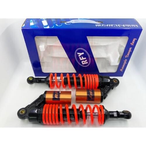 RFY 340mm 7mm spring Motorcycle rear shock absorber FOR Honda CB400 xjr400 Kawasaki Suzuki Yamaha