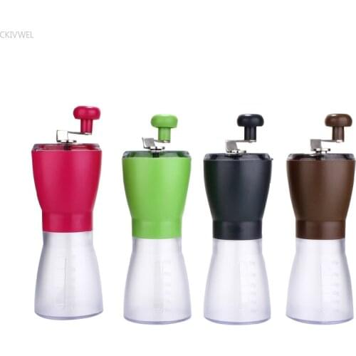 Manual Coffee Grinder Steel Bur Mini Hand Crank Spice Smash Machine Coffee Bean Grinding Sesame Pepper Powder Grinder