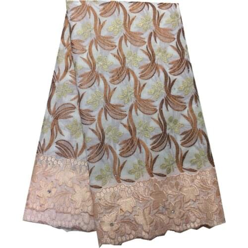 SJ Lace 2021 High Quality African Lace Fabric Swiss Cotton Lace Fabric Nigerian Lace Fabrics Swiss Voile Lace In Switzerla p3-73