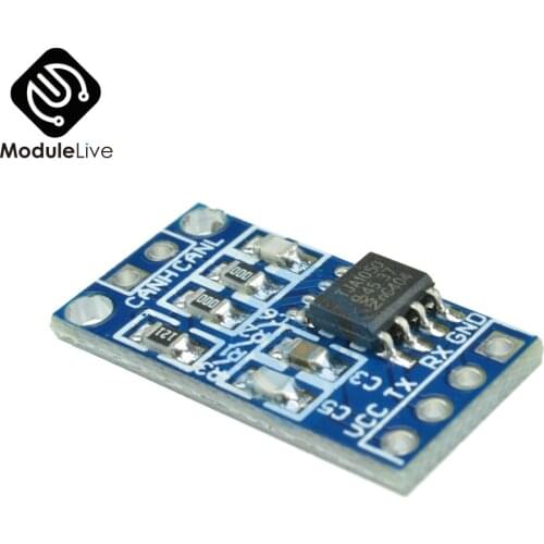 TJA1050 CAN Controller Interface Module Bus Driver Interface Module 5V Power Supply Diy Kit Electronic PCB Board Module
