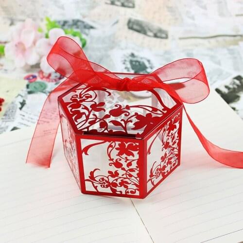Party Wedding Favor Candy Boxes Baby Shower Gift Box DIY creative candy box Romantic mariage plastic box Festival Decorations