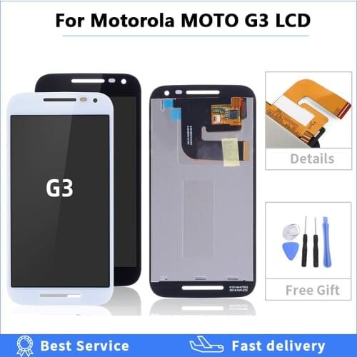 5.0" LCD For Motorola Moto G3 Display XT1544 XT1543 Touch Screen Digitizer LCD FOR moto G3 Display G 3 XT1540 xt1541 xt1550 tool