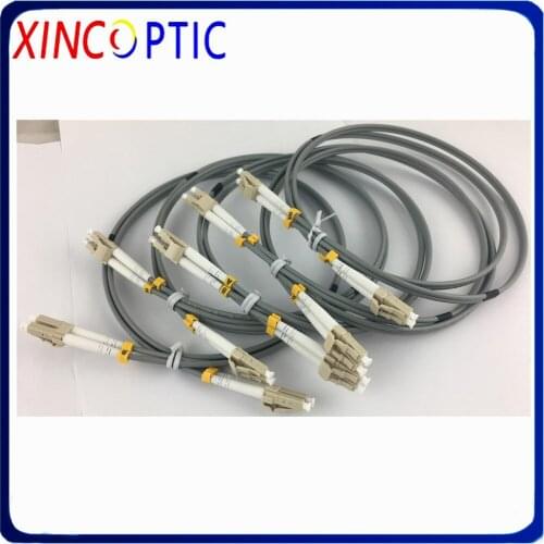 2core Duplex 7M Multimode Armored Patch Cord 2 cores 7M MM 50/125 OM1 OM2 3.0mm 2 fiber Optical Fiber Jumper Cable