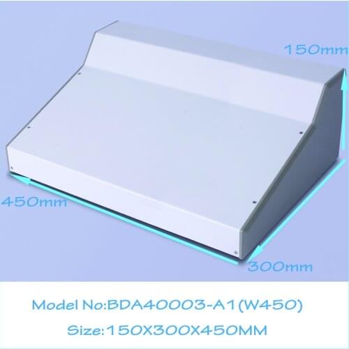 1pcs )150x300x450mm aluminum extrusion enclosure box instrument enclosure box pcb out let enclosures