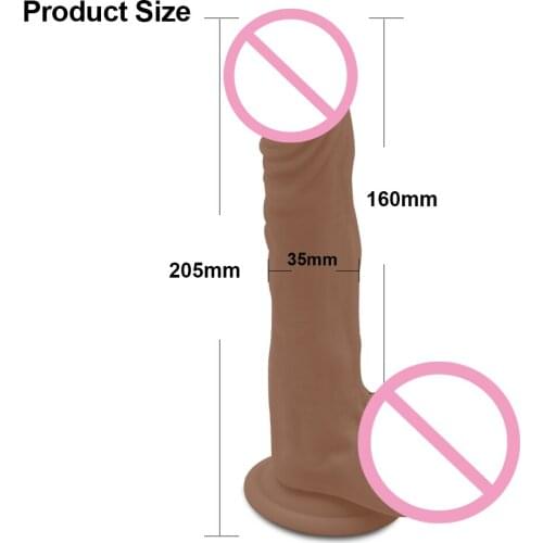 New Skin feeling Realistic Penis Super Huge Big Dildo With Suction Cup Sex Toys for Woman Sex Products Female Masturbation Cock