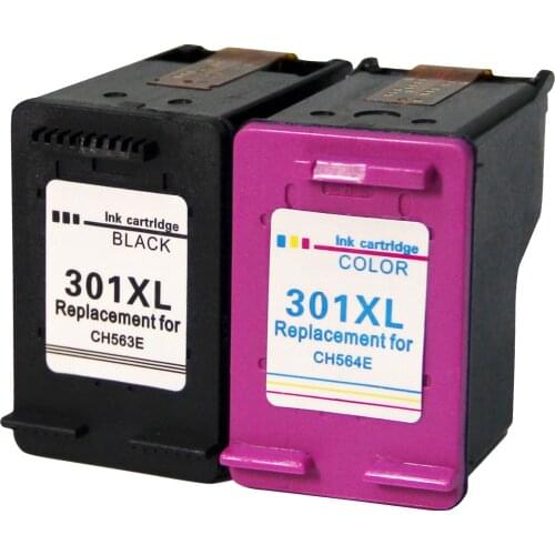 Ink cartridges for HP 301 XL Compatible with HP Deskjet 5530 4500 5532 2540 2542 2549 1510 1010 1512 2620 4630 printers